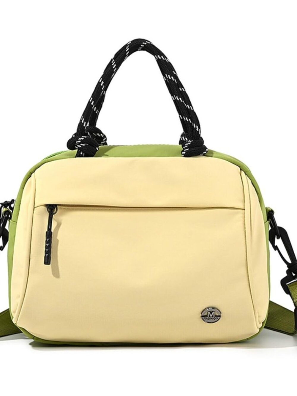 Small Casual Crossbody Bag with Braided Top Handle for Women | Lightweight, Shou